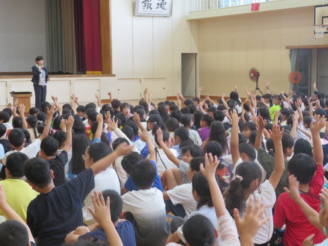 校長先生からのお話