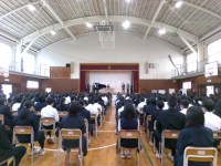 着任した先生からのあいさつ