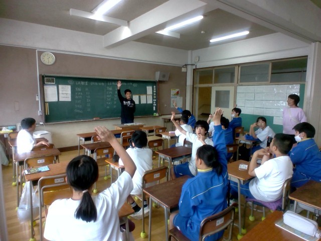 4・5時間目、朝読書や日直、掃除の仕方について