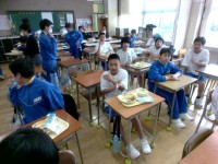 給食の様子