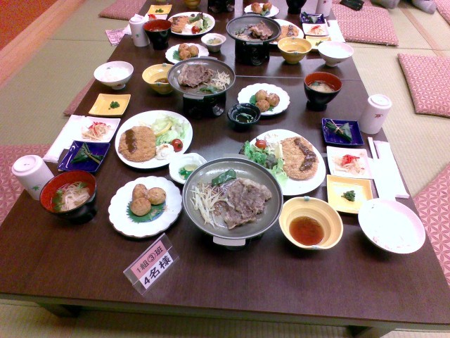 本日の夕食