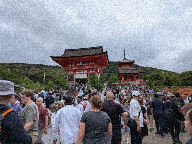 清水寺の混雑