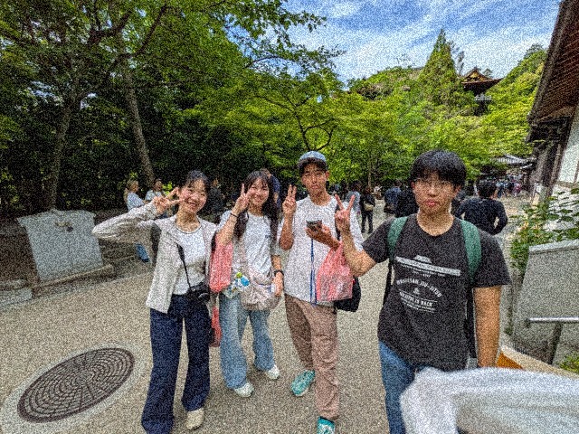 音羽の滝に行きました