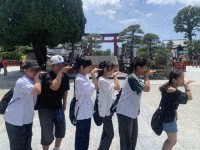 鶴岡八幡宮にて
