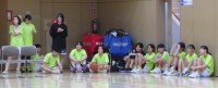 男子の応援中
