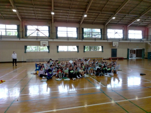 達成感いっぱいの２年生