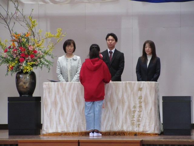 ３名の着任者