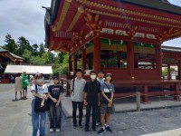 ２組６班　八幡宮でチェック