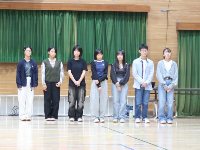 生徒会本部発表