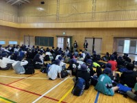 出発式の様子