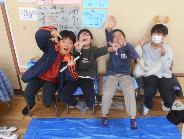 釣りブース担当のスタッフたち